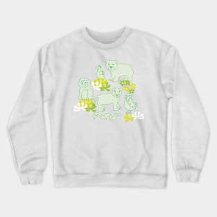 Green Safari Crewneck Sweatshirt